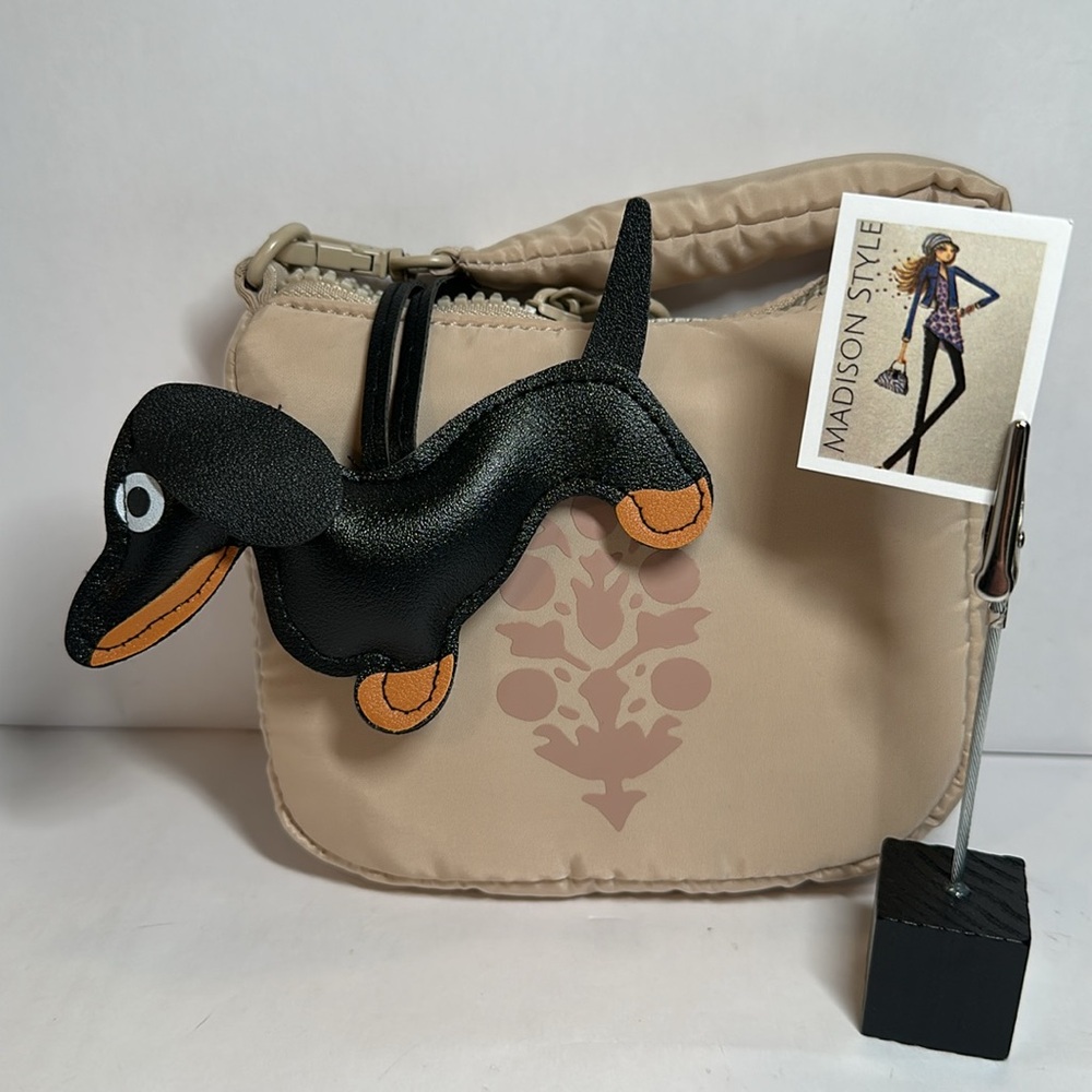 Micro Bag Dog Accent Charm - 1058